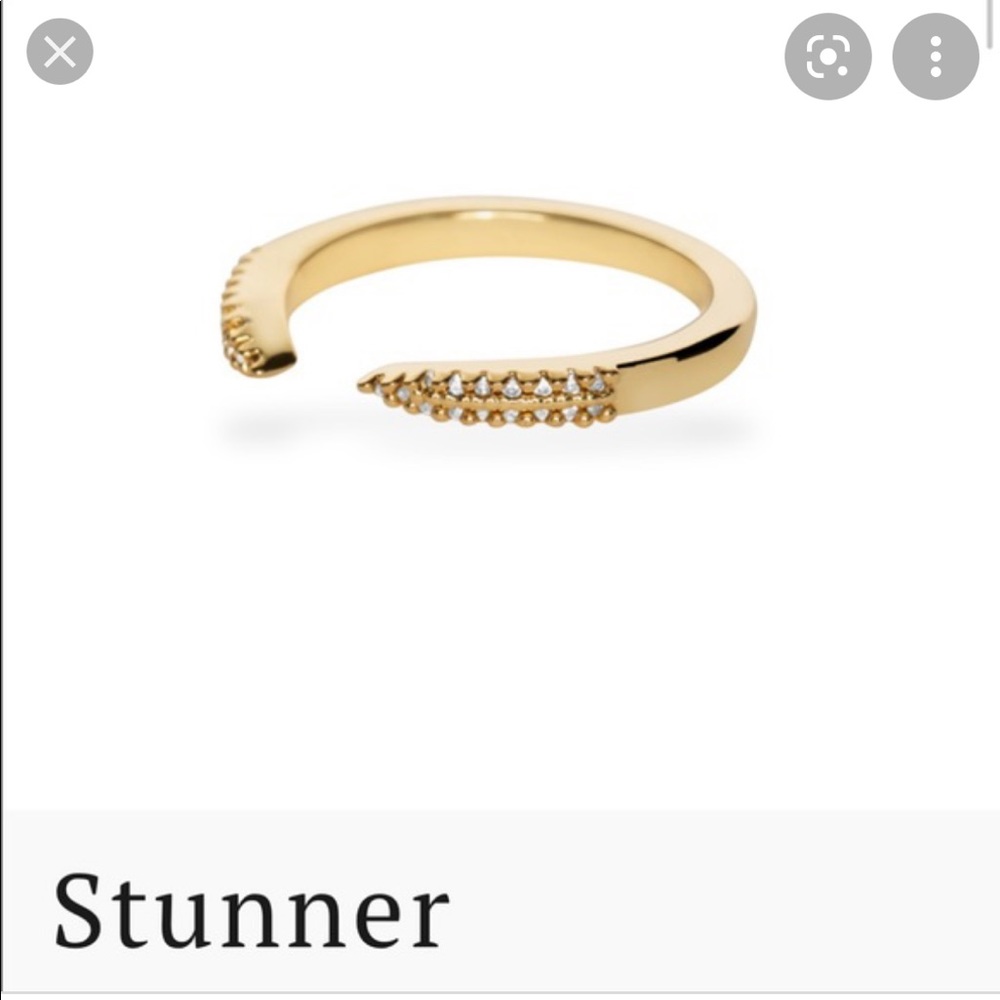 Uncommon James Stunner Ring in gold